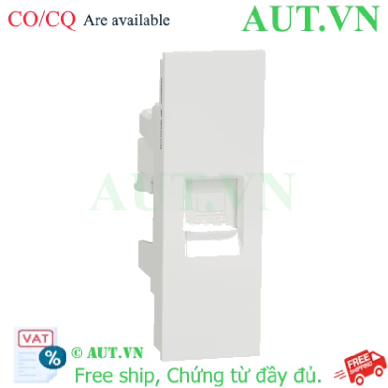 Ảnh của Ổ cắm mạng cat5e size S Schneider M3T1RJ5M_WE