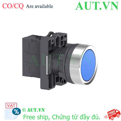 Nút Nhấn Tự Giữ Schneider XA2EH061: 1NO, Φ22mm, Màu Xanh - Bền Bỉ, Chính Hãng AUT VN