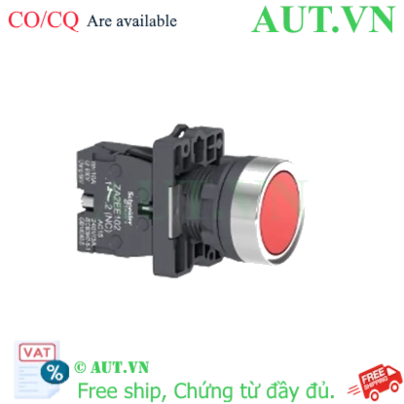 Ảnh của Nút Nhấn Schneider XA2EH042 22mm | 1NC, Nhấn Nhả, Màu Đỏ | AUT VN