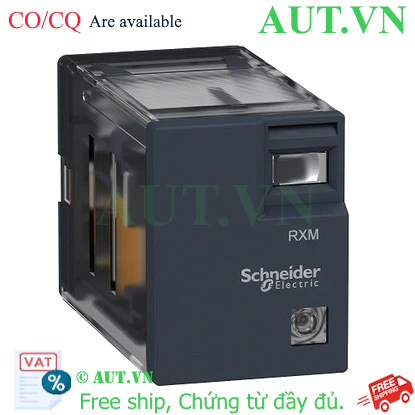 Ảnh của Rơ le trung gian Schneider RXM2LB1B7, 24Vac, 8 chân