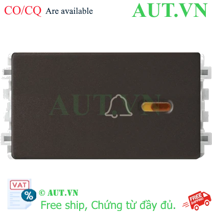 Ảnh của Nút nhấn chuông size S Schneider 8431SBP_BZ_G19