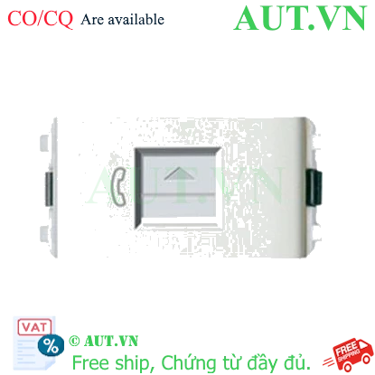 Ảnh của Ổ Điện Thoại, Size S Schneider 8431SRJ4_WE_G19