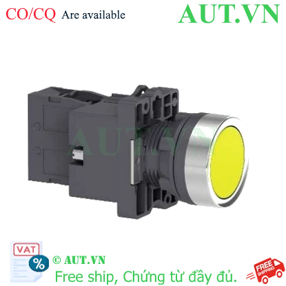 Ảnh của Nút nhấn có đèn Schneider XA2EW35M1, 22mm