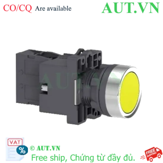 Ảnh của Nút Nhấn Có Đèn Schneider XA2EW35M1 22mm | 1NO, 220VAC, Vàng (Nhấn Nhả)