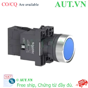 Ảnh của Nút Nhấn Có Đèn Schneider XA2EW36M1 22mm - Nhấn Nhả, 1NO, Đèn Xanh IP66