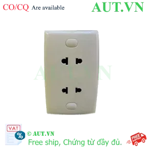 Ảnh của Ổ cắm đôi 2 chấu 16A E426UST2CB_G19