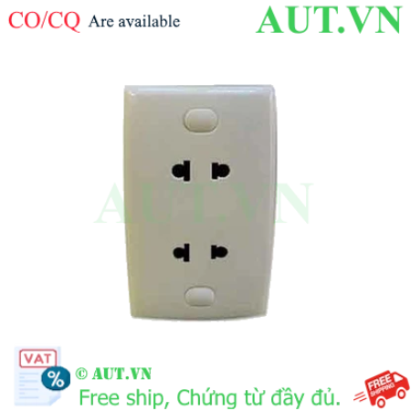 Ảnh của Ổ cắm đôi 2 chấu 16A E426UST2CB_G19