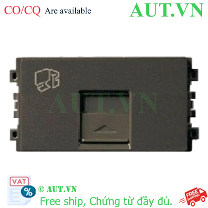 Ảnh của Ổ cắm mạng cat6, size S Schneider 8431SRJ6V_BZ_G19