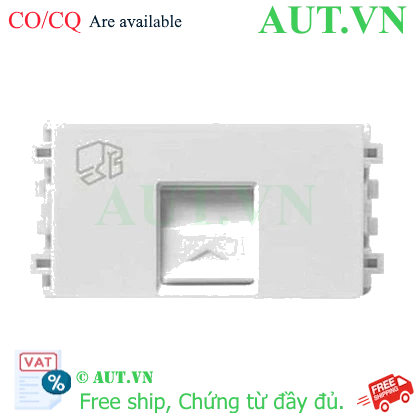 Ảnh của Ổ cắm mạng cat6, size S Schneider 8431SRJ6V_WE_G19