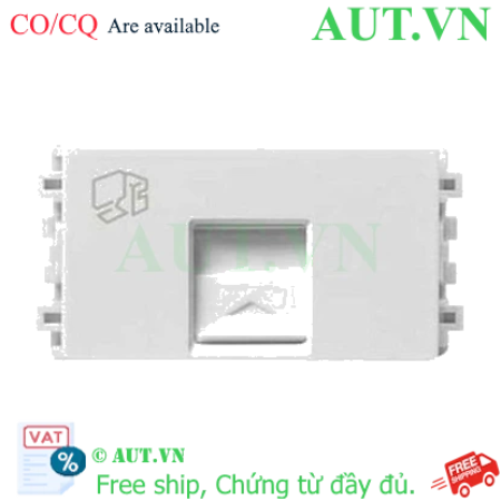 Ảnh của Ổ cắm mạng cat6, size S Schneider 8431SRJ6V_WE_G19