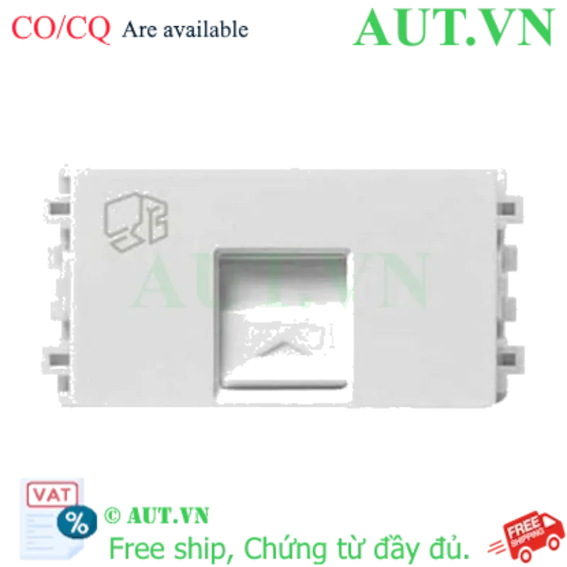 Ảnh của Ổ cắm mạng cat6, size S Schneider 8431SRJ6V_WE_G19
