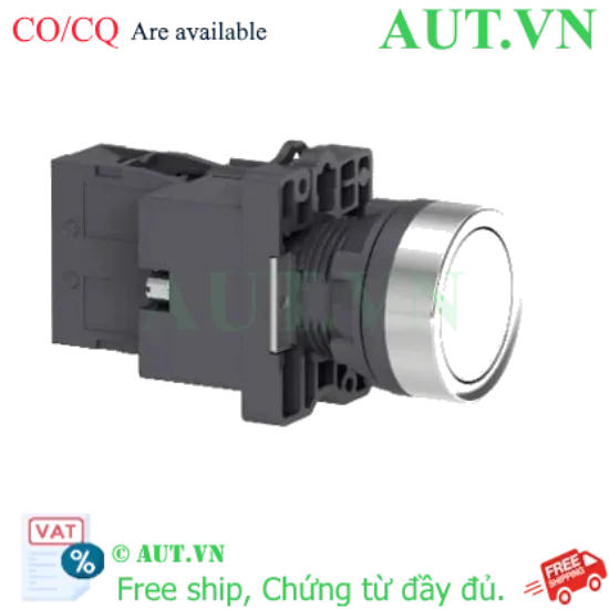 Ảnh của Nút Nhấn Có Đèn Schneider XA2EW31Q1 22mm | 1NO, Nhấn Nhả, 380-400VAC