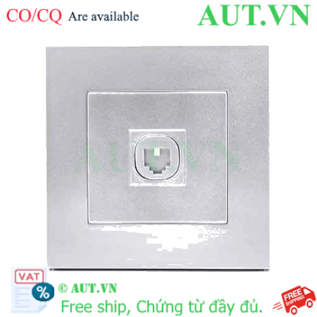 Ảnh của Ổ cắm điện thoại đơn Schneider KB31TS_AS