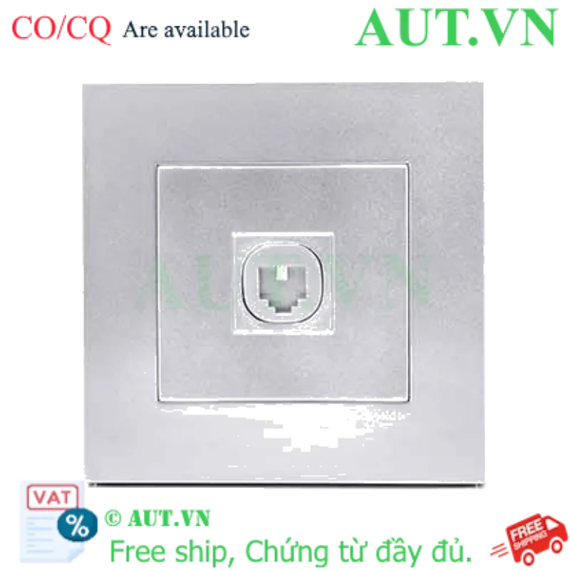 Ảnh của Ổ cắm điện thoại đơn Schneider KB31TS_AS