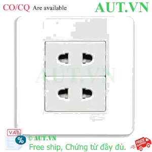 Ảnh của Ổ cắm đôi 2 chấu E84426U2_G19