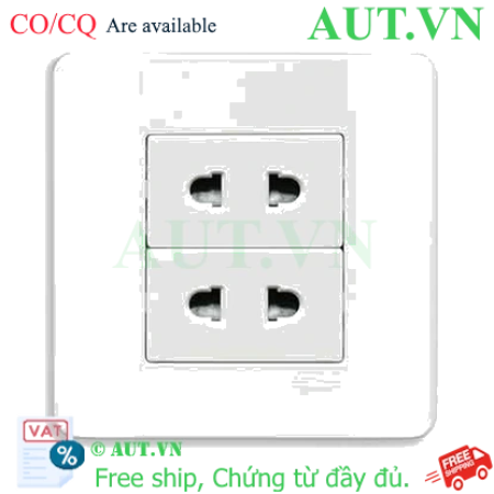 Ảnh của Ổ cắm đôi 2 chấu E84426U2_G19