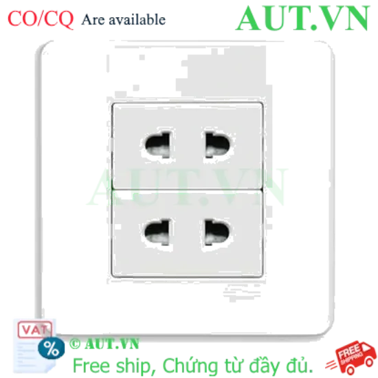 Ảnh của Ổ cắm đôi 2 chấu E84426U2_G19