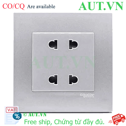 Ảnh của Ổ cắm đôi 2 chấu 10A KB426US2_AS_G19