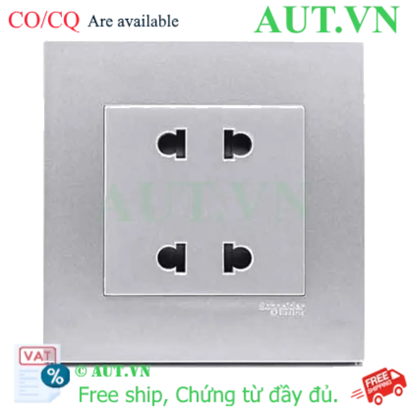 Ảnh của Ổ cắm đôi 2 chấu 10A KB426US2_AS_G19