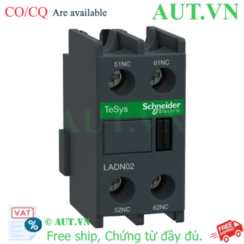 Ảnh của Tiếp điểm phụ Schneider LADN02 2NO