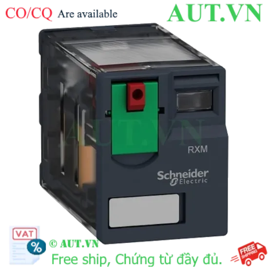 Ảnh của Rơ le trung gian Schneider RXM4AB1E7 48Vac 14 chân