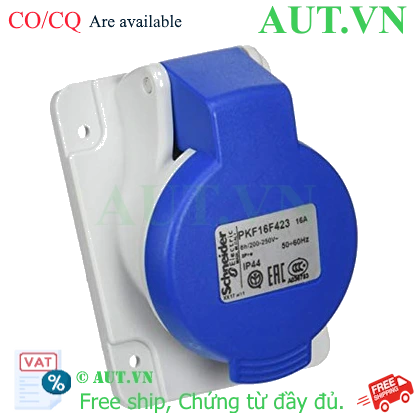 Ảnh của Ổ cắm âm Schneider PKF16F423, 16A, 2P+E, 230V
