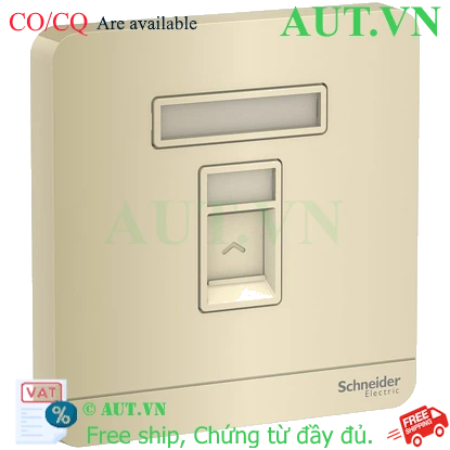 Ảnh của Ổ cắm mạng cat5e đơn Schneider E8331RJS5_WG_G19