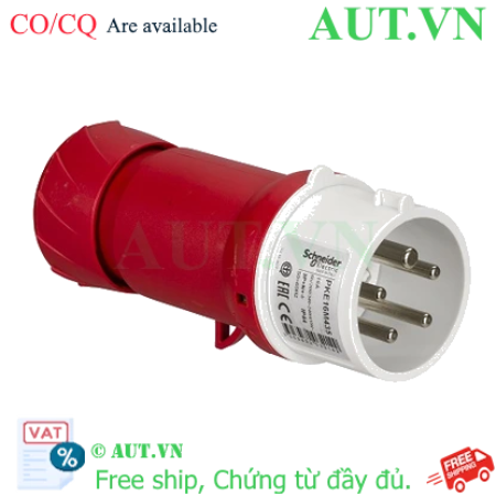 Ảnh của Phích cắm di động Schneider PKE16M435, 16A, 4P+E, 400V