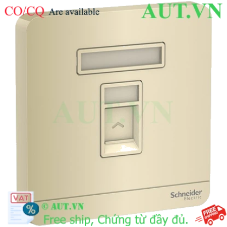 Ảnh của Ổ cắm điện thoại đơn Schneider E8331RJS4_WG_G19
