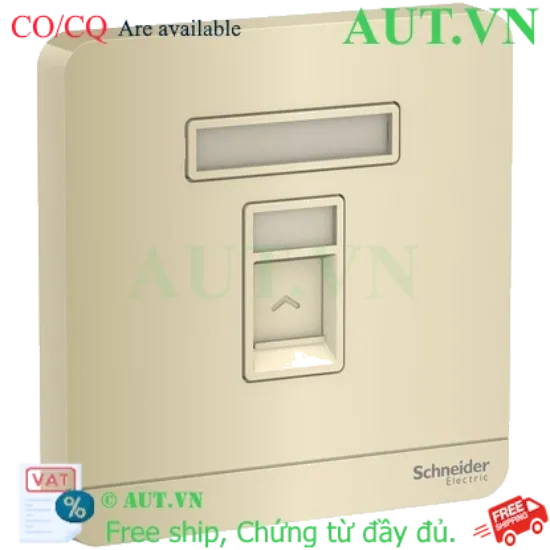 Ảnh của Ổ cắm điện thoại đơn Schneider E8331RJS4_WG_G19