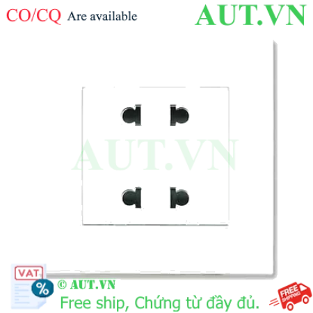 Ảnh của Ổ cắm đôi 2 chấu 10A KB426US2_WE_G19