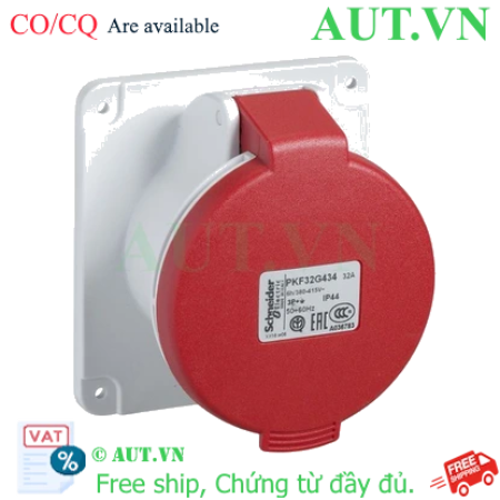 Ảnh của Ổ cắm âm Schneider PKF16G434, 16A, 3P+E, 400V
