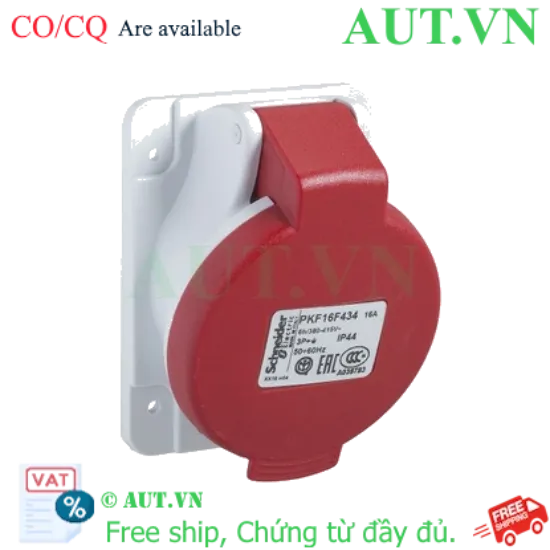Ảnh của Ổ cắm âm Schneider PKF16F434, 16A, 3P+E, 400V