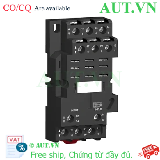 Ảnh của Đế Relay Schneider RPZF3 - 11 Chân, 16A, Lắp Thanh Ray DIN Chính Hãng