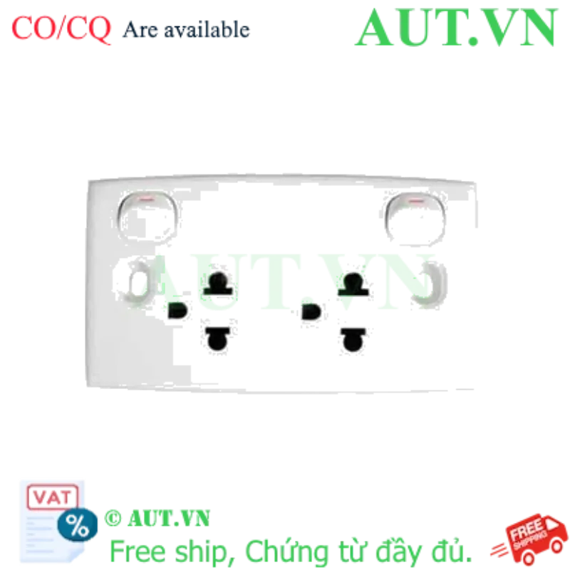 Ảnh của Ổ cắm đôi 3 chấu 16A – E25UES_G19