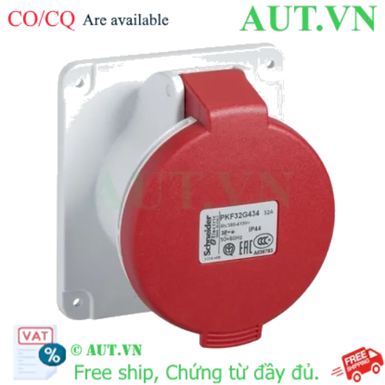 Ảnh của Ổ cắm âm Schneider PKF16G435, 16A, 4P+E, 400V