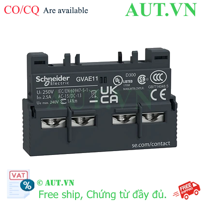 Ảnh của Tiếp điểm phụ Schneider GVAE11