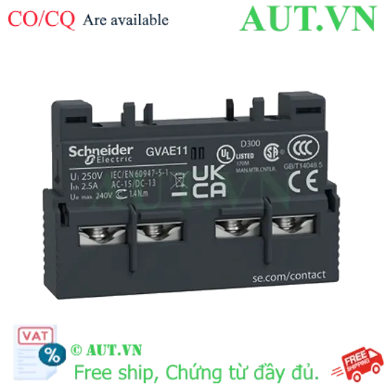 Ảnh của Tiếp điểm phụ Schneider GVAE11