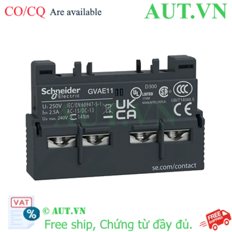Ảnh của Tiếp điểm phụ Schneider GVAE11