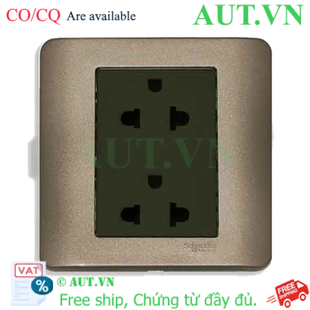 Ảnh của Ổ cắm đôi 3 chấu 16A Schneider E84426UES2_SZ_G19