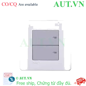 Ảnh của Công tắc đôi 2 chiều E8432_2_SA_G19