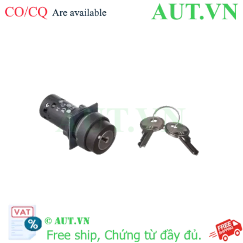 Ảnh của Công tắc xoay chìa khóa Schneider XB7NG33 | 3 Vị trí, 2NO, Phi 22mm - Tự giữ