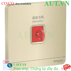 Ảnh của Nút nhấn khẩn cấp có khóa Schneider E8331KPB_WG_G19