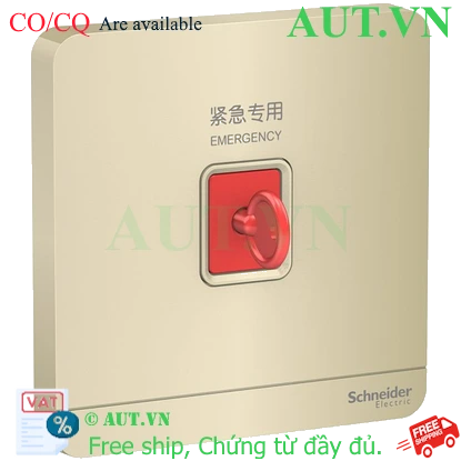 Ảnh của Nút nhấn khẩn cấp có khóa Schneider E8331KPB_WG_G19