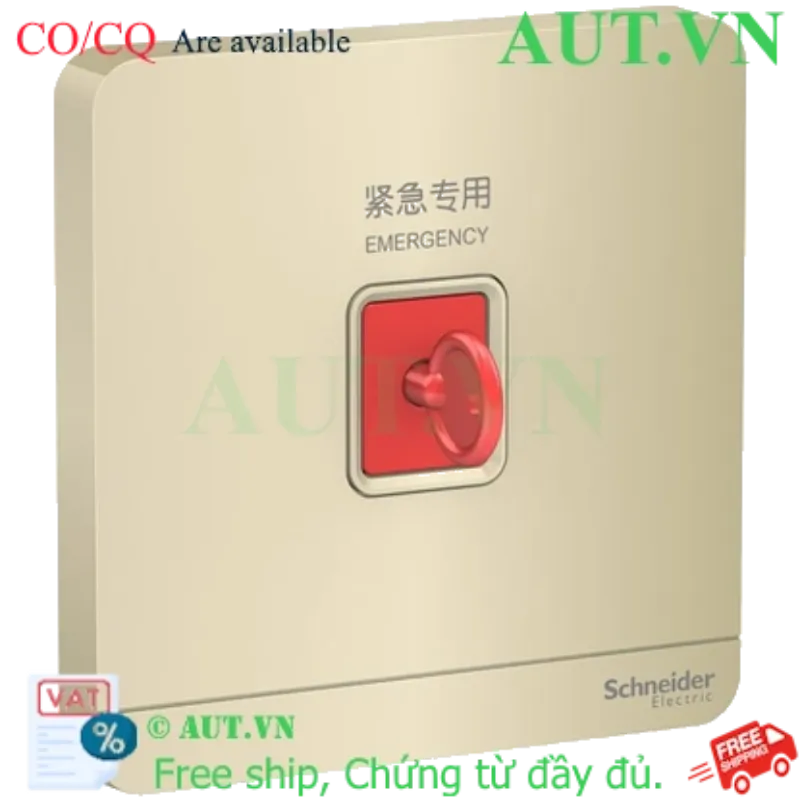 Ảnh của Nút nhấn khẩn cấp có khóa Schneider E8331KPB_WG_G19