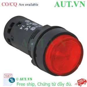 Ảnh của Nút nhấn nhả Schneider XB7NW34B1, 22mm, Đèn đỏ 24V