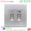 Ảnh của Ổ cắm mạng + điện thoại KB32TS_RJ5E_AS