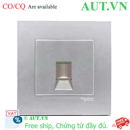 Ảnh của Ổ cắm mạng Cat6 đơn Schneider KB31RJ6_AS