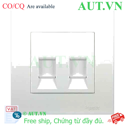 Ảnh của Ổ cắm mạng Cat6 đôi Schneider KB32RJ6