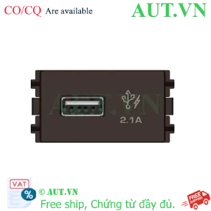 Ảnh của Ổ sạc USB 2.1A đơn size S 8431USB_BZ